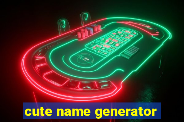 cute name generator